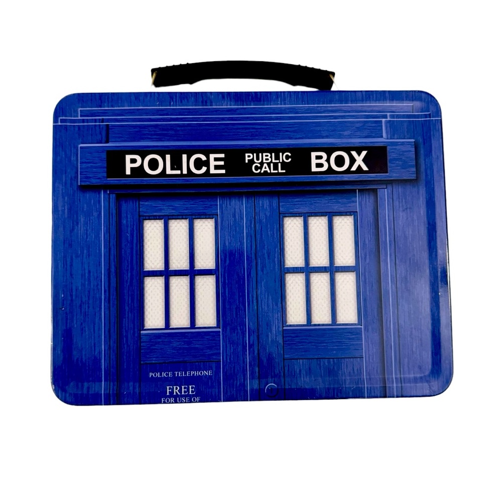 Doctor Who Limited Edition Tarsi’s Police Call Box Metal Lunchbox BBC Worldwide